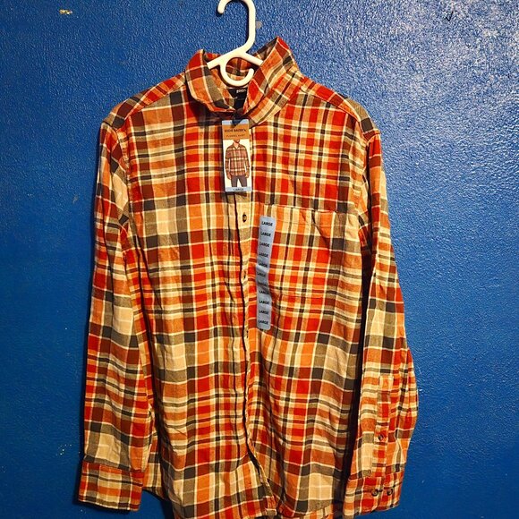 Eddie Bauer Other - New Eddie Bauer shirt Mens L Clay flannel